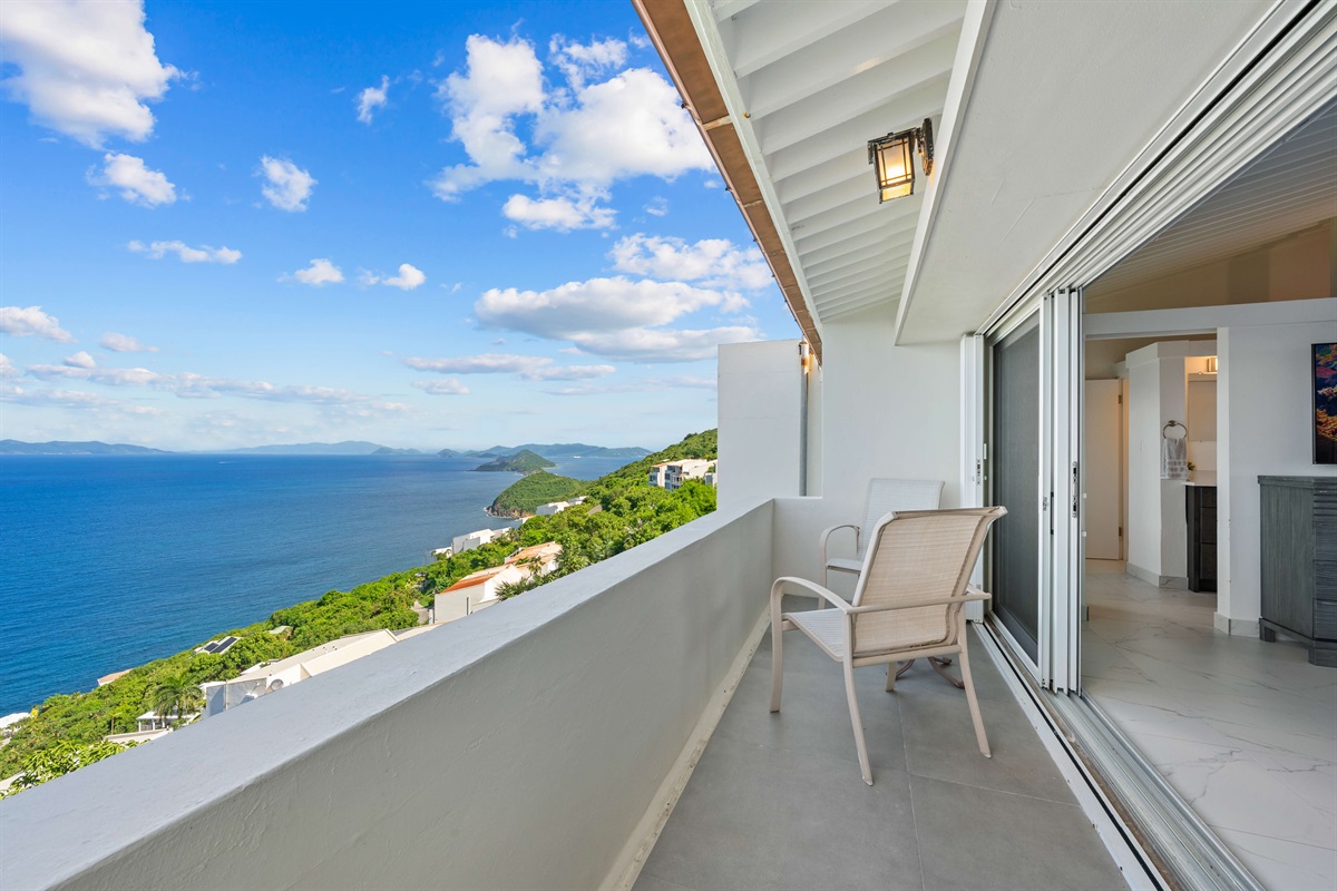 Views from the primary suite