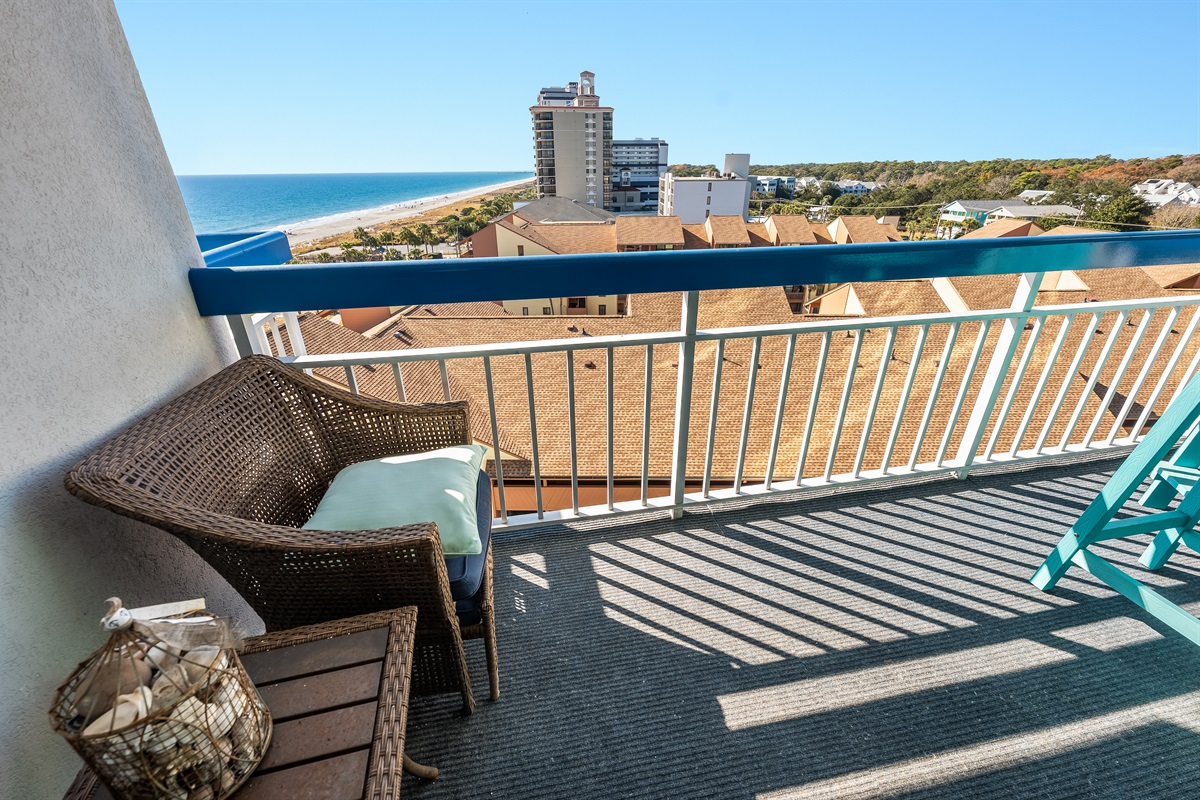 Amazing View from the Balcony!