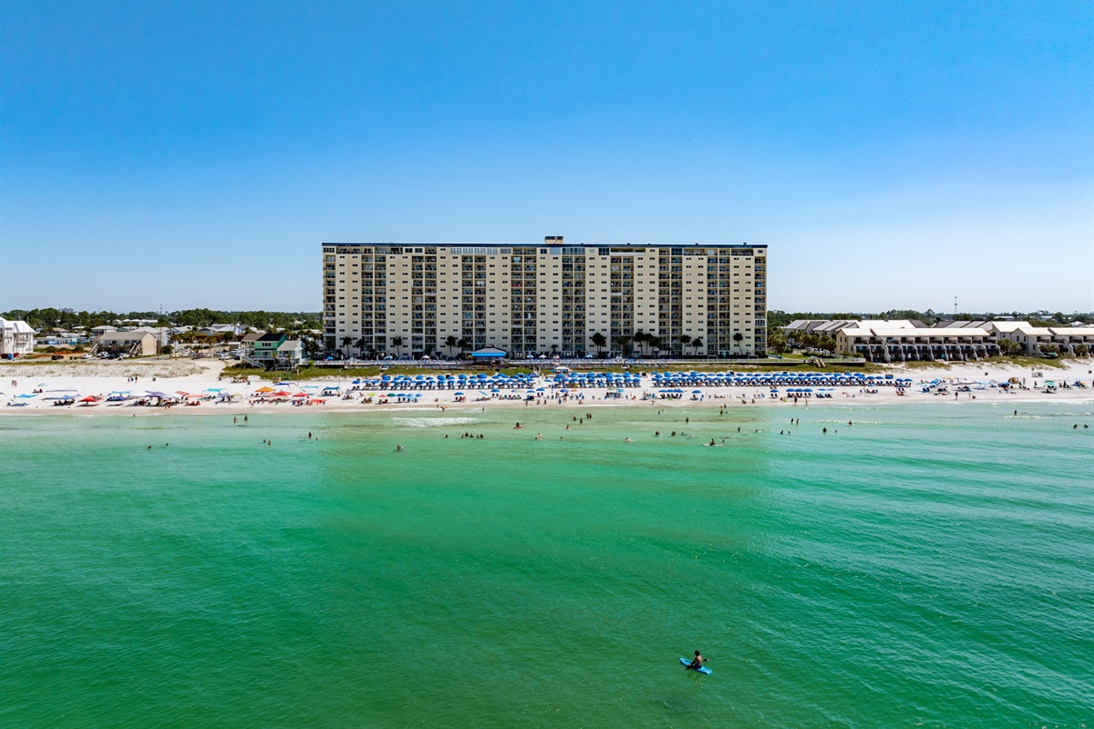 Welcome to your oceanfront condo at Regency Towers beachfront at Panama City Beach!