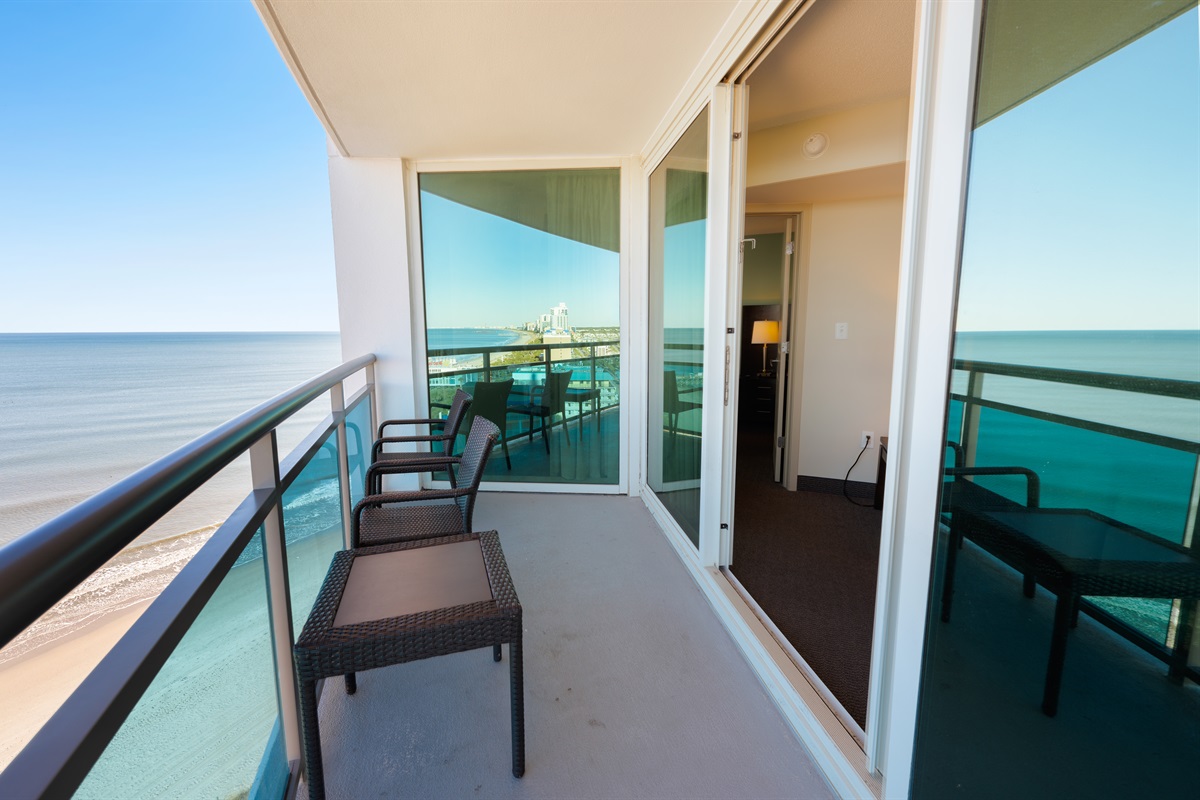 Breathtaking Views from Balcony!