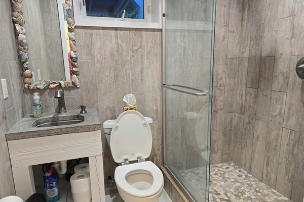 Bathroom 2 with walk in shower