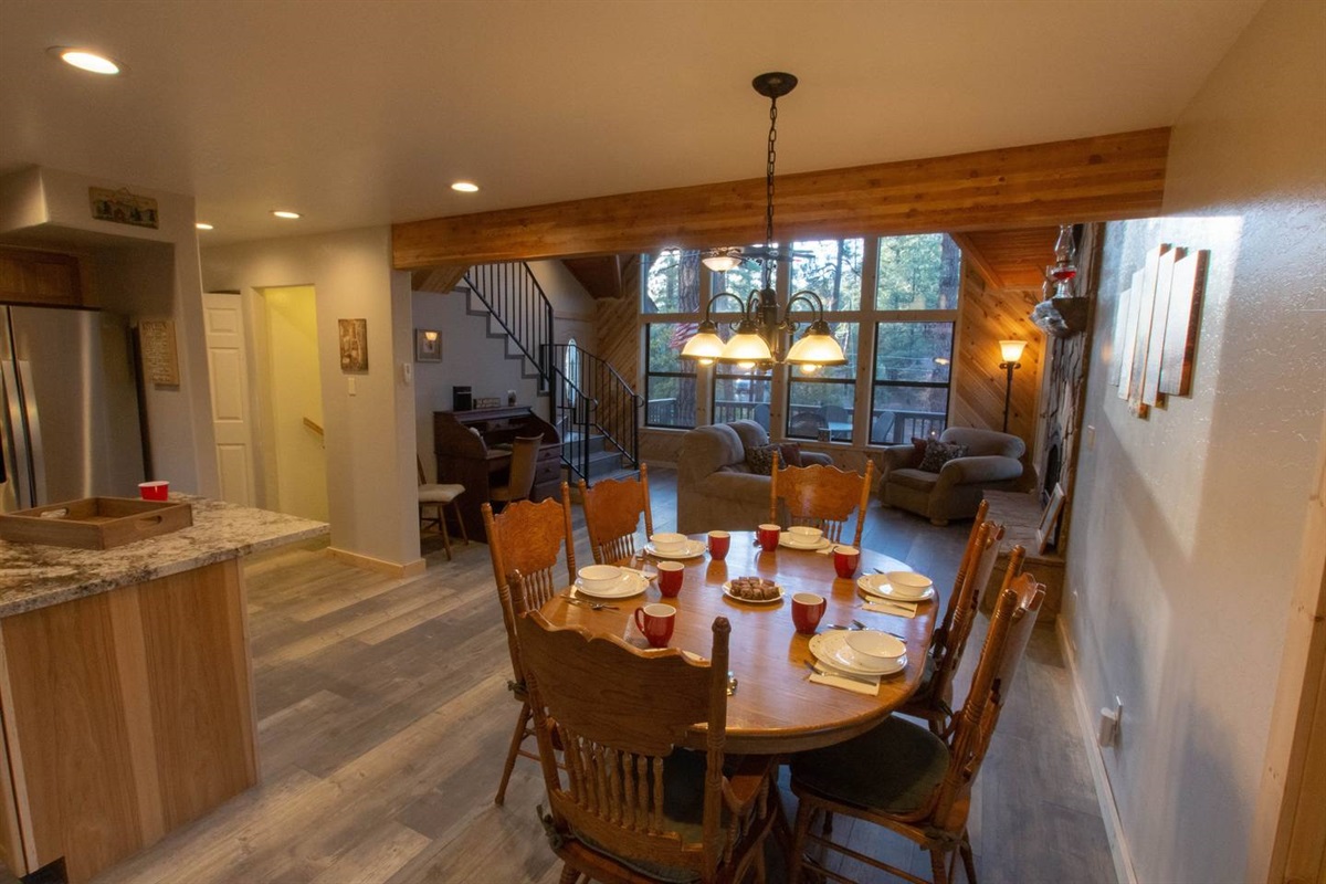 Kitchen table...... Lets EAT!