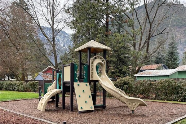 Play structure on the property.