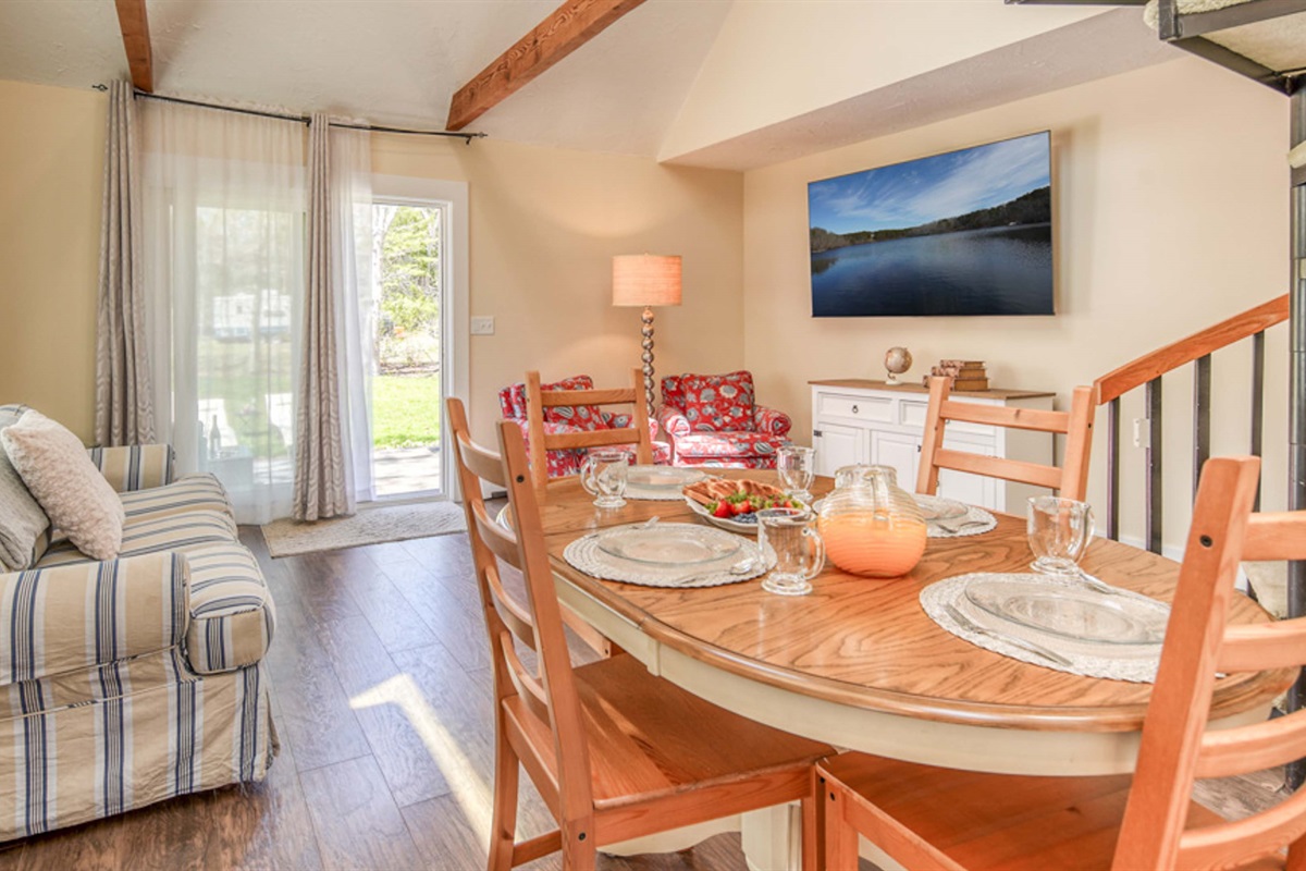 Dining and Living Area