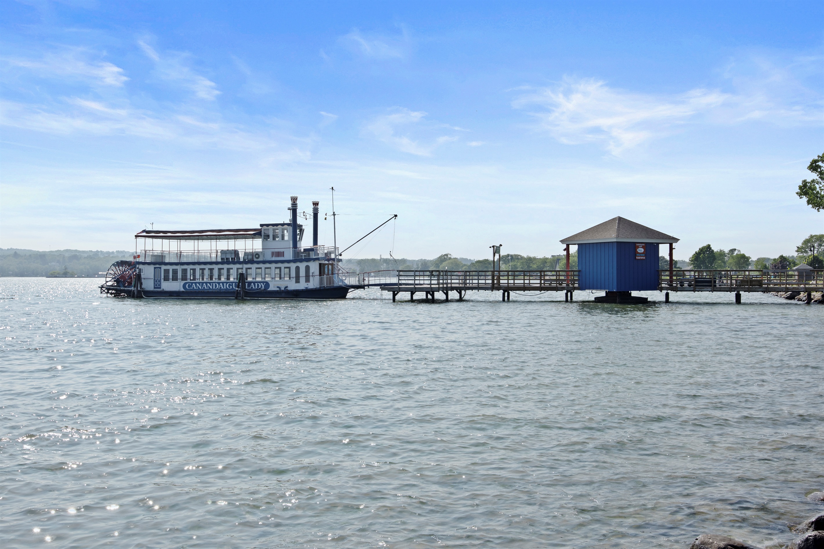 Hop aboard the historic Canandaigua Lady for a scenic cruise across the lake