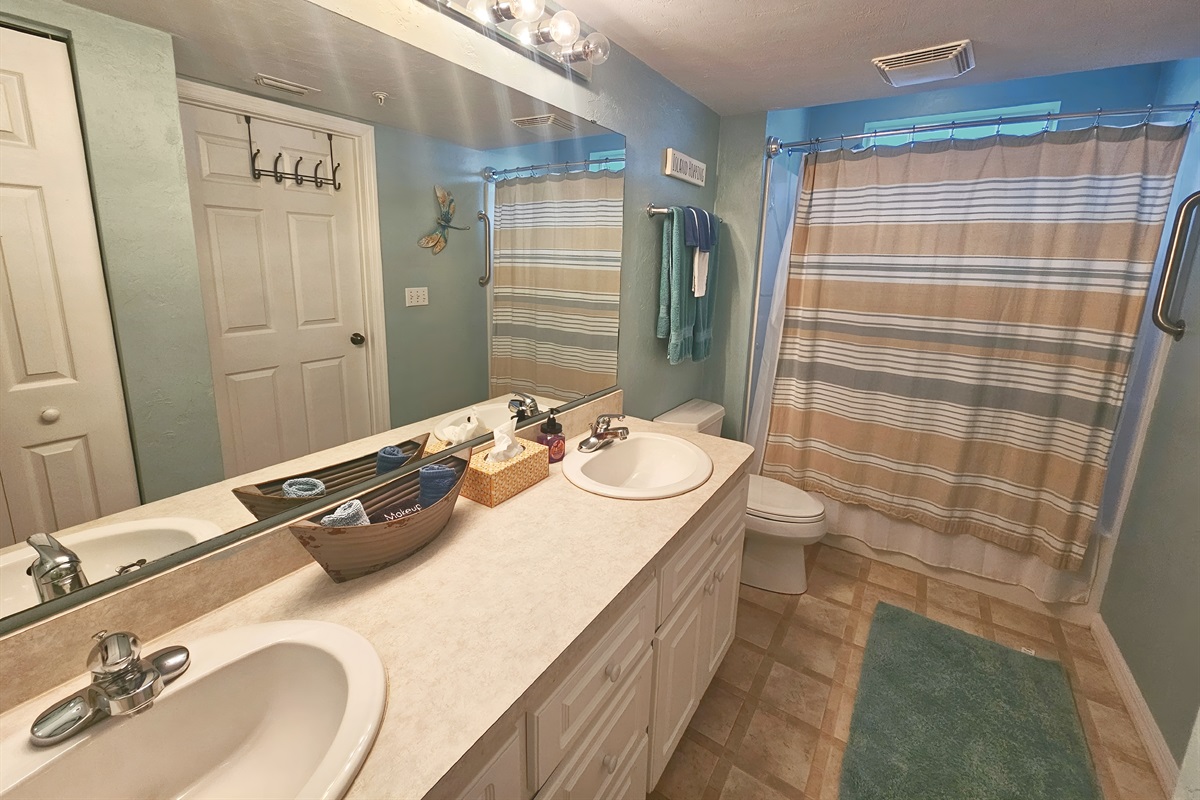 Full Shower in Primary Bedroom