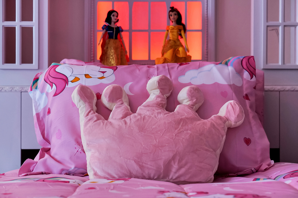 Princess bed detail