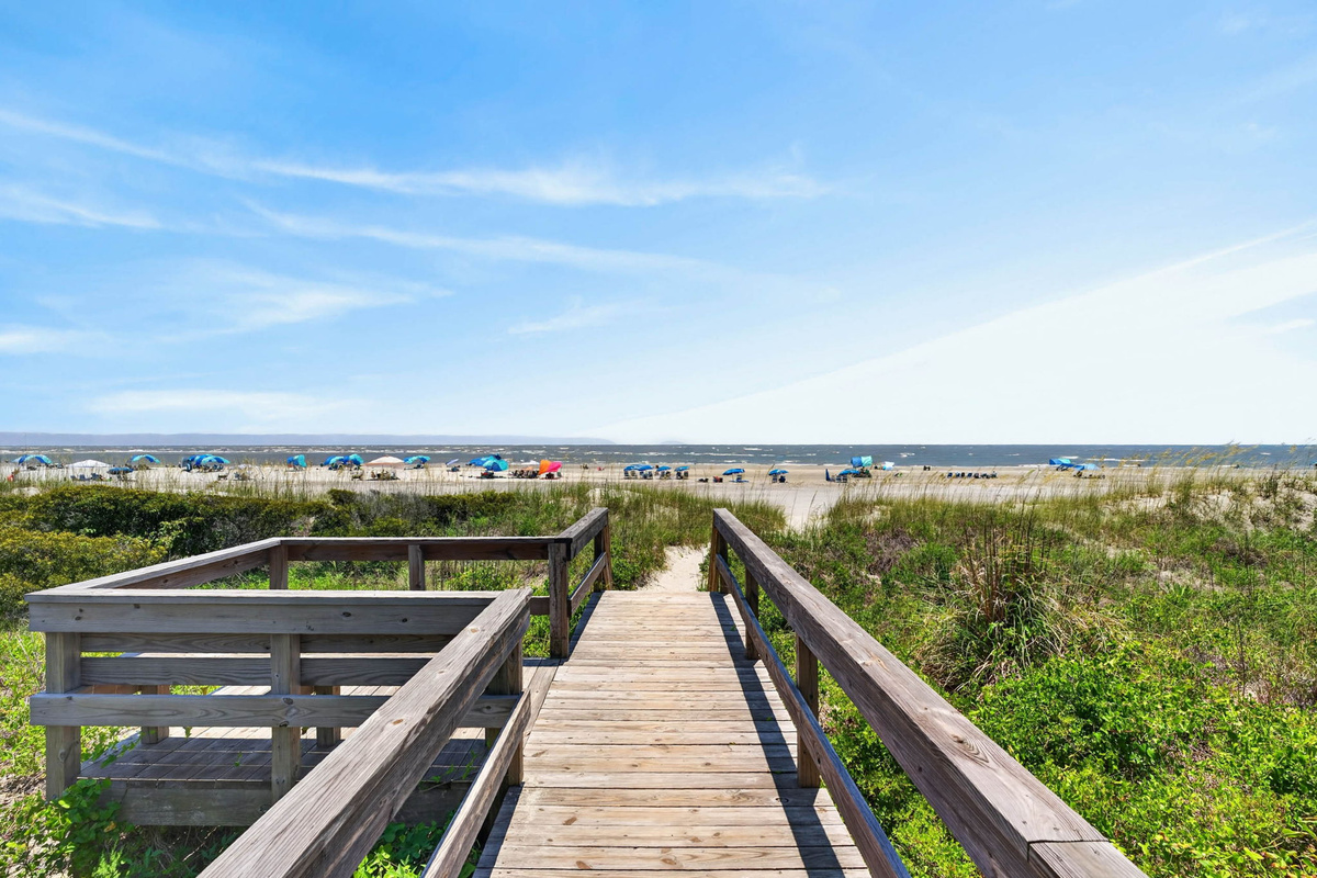 Boardwalk to beach | Oceans 22 | 22 Beach Club Villas, Wild Dunes | IOP Escapes