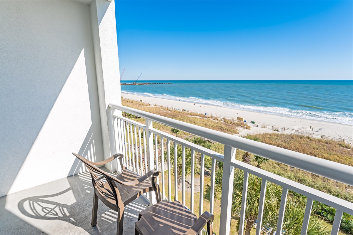 Breathtaking Views from Balcony!