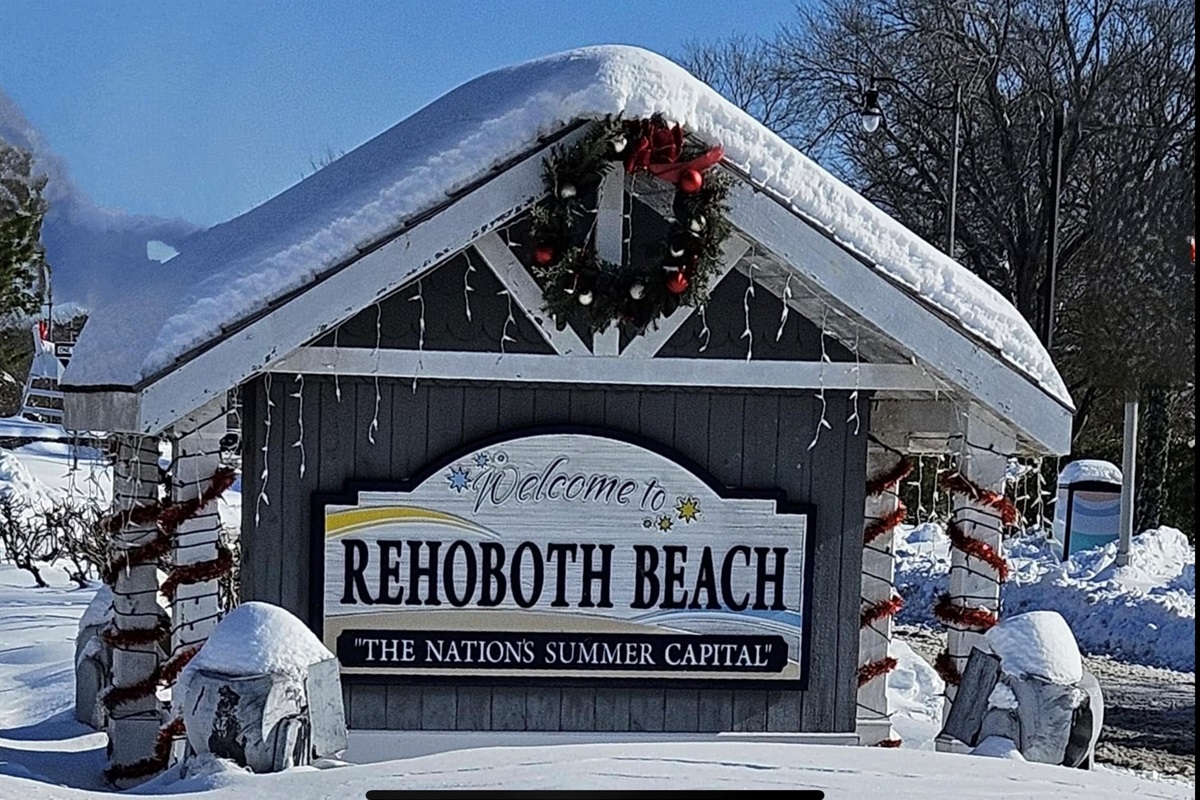 Rehoboth in the winter -beautiful and lots to do