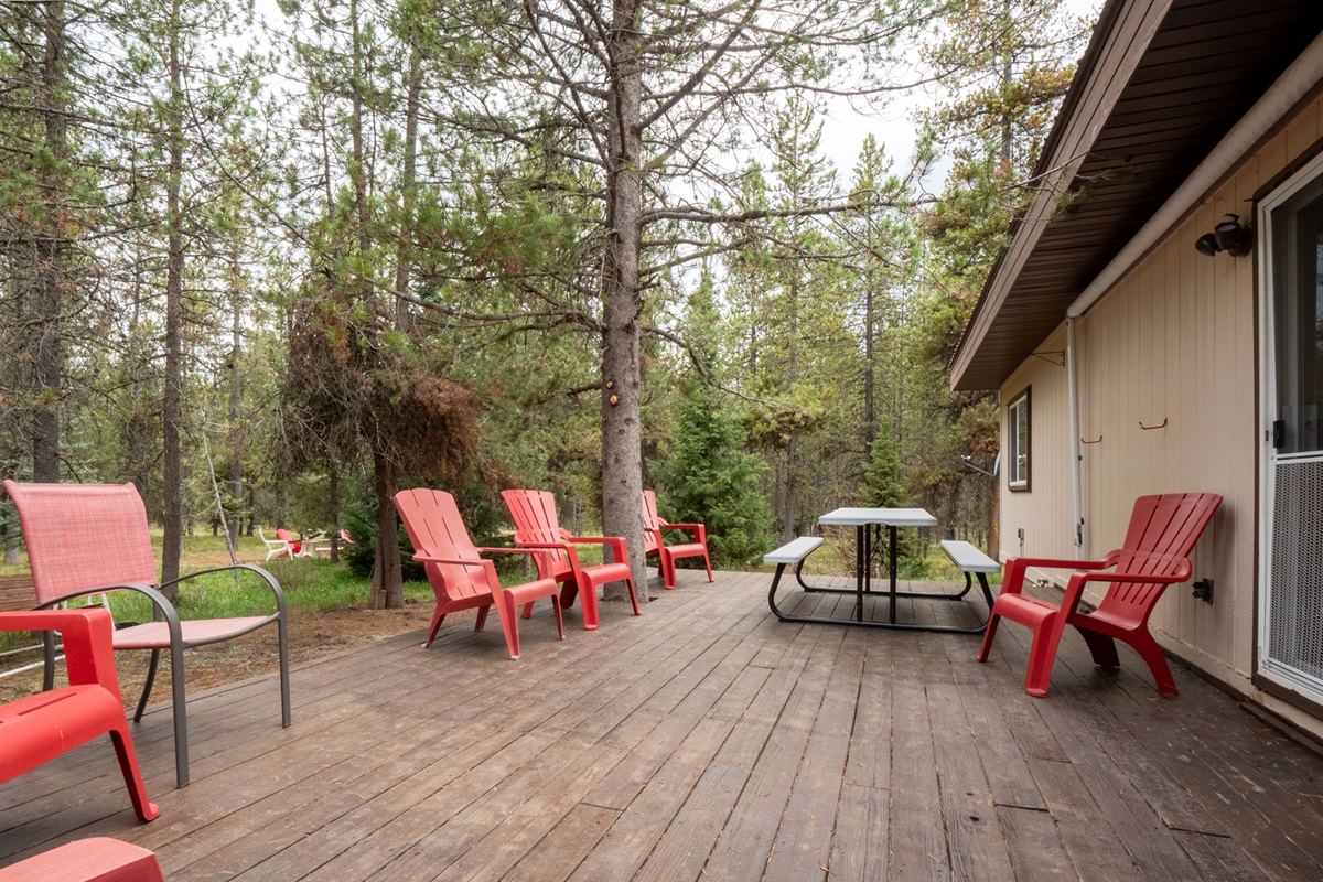Back Deck for Gathering