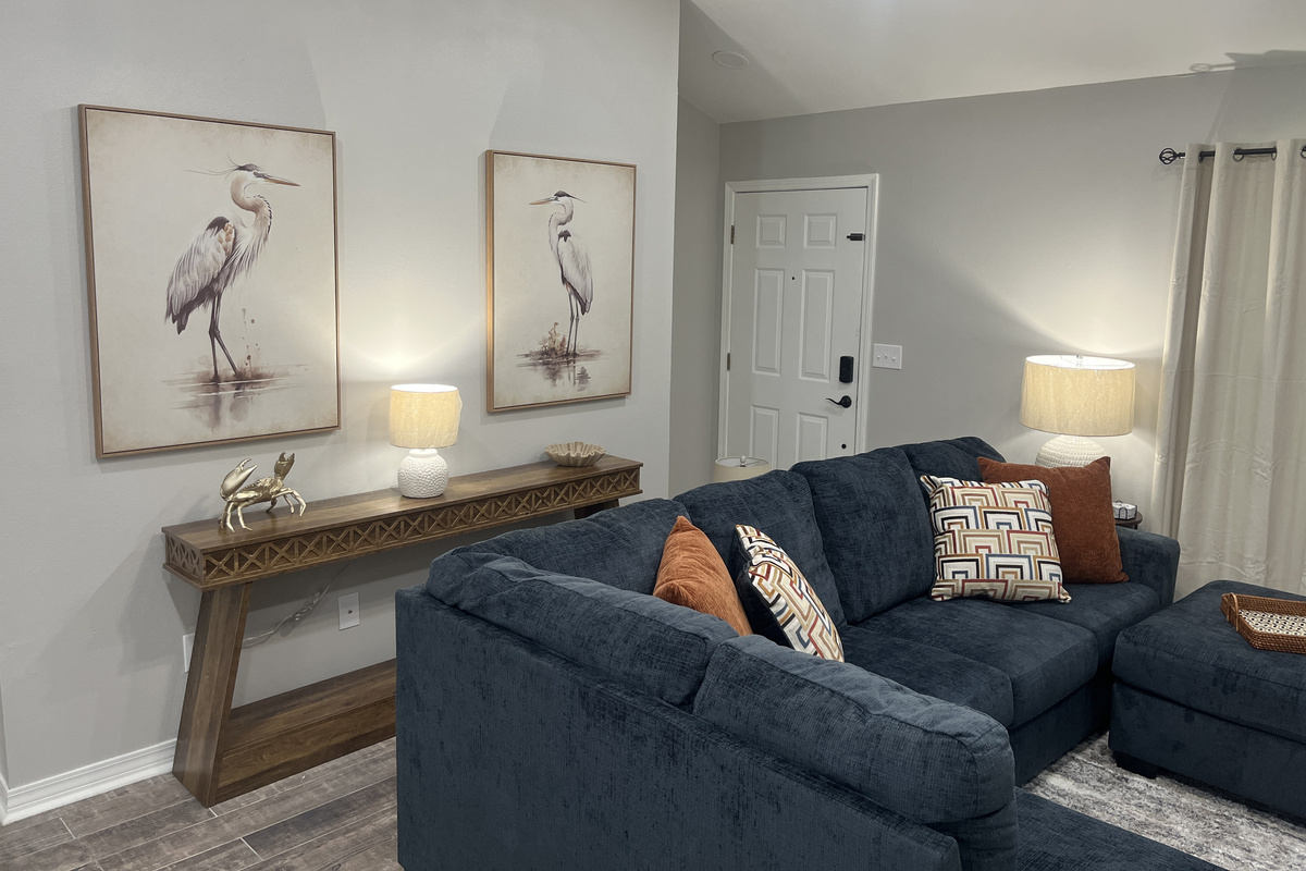 Welcome home! Keyless entry makes coming and going a breeze. 