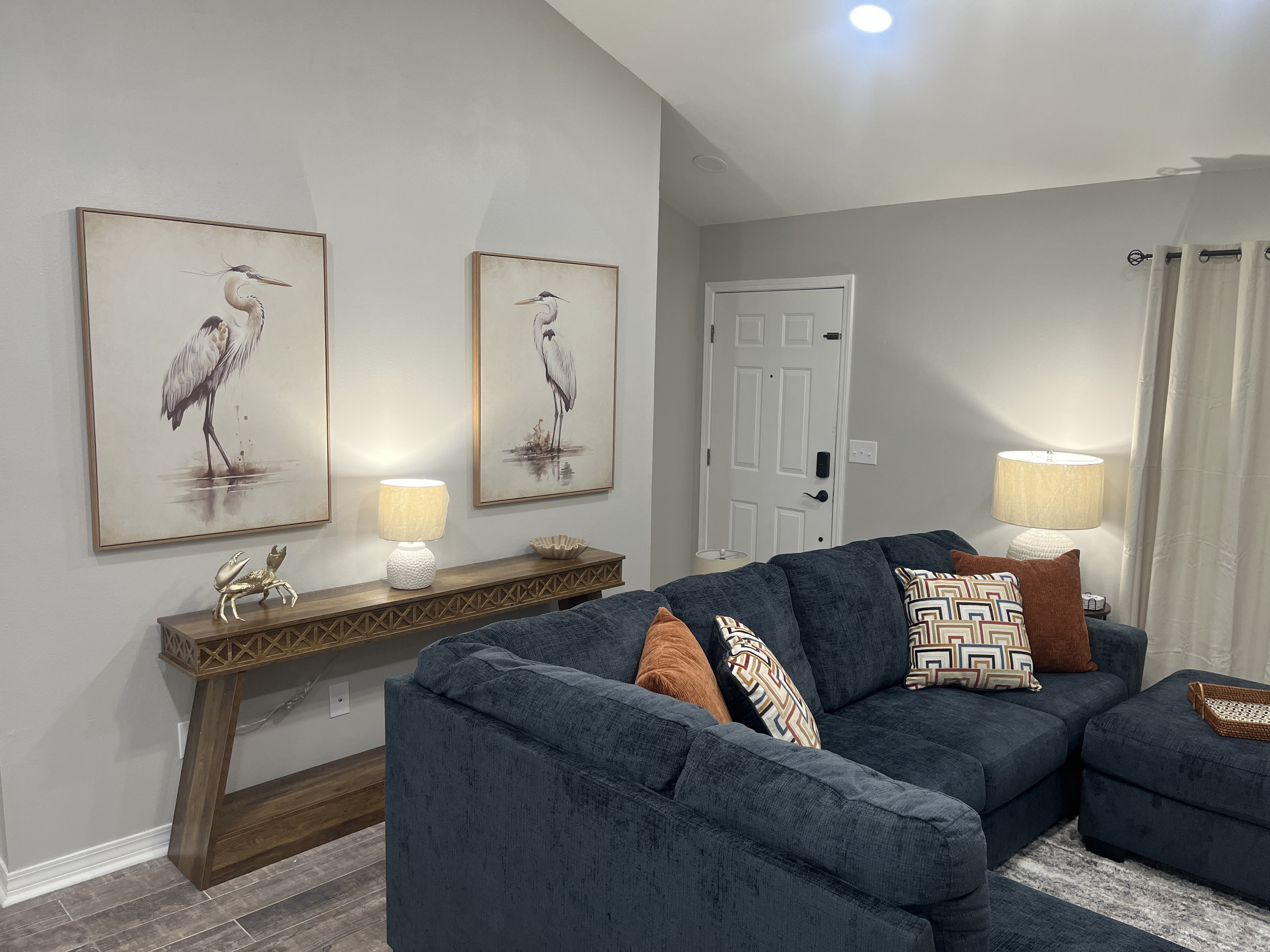 Welcome home! Keyless entry makes coming and going a breeze. 