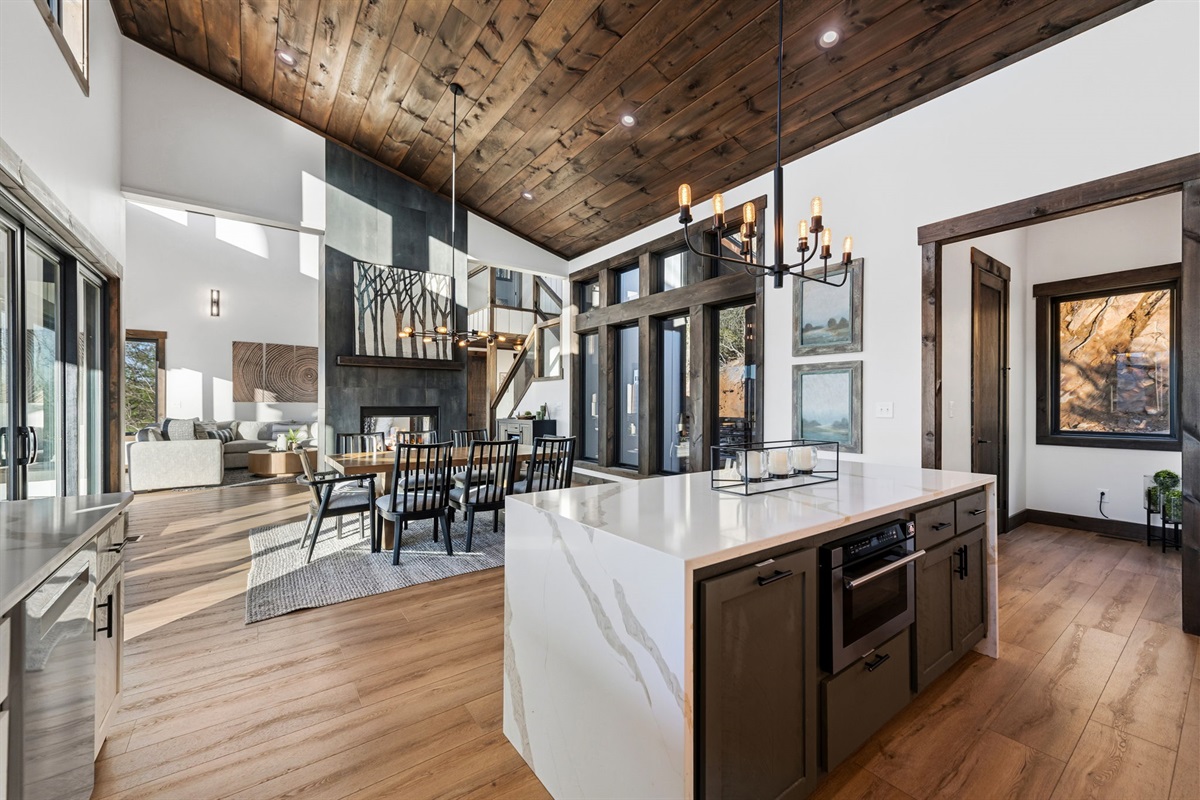 Cook without missing a single view.