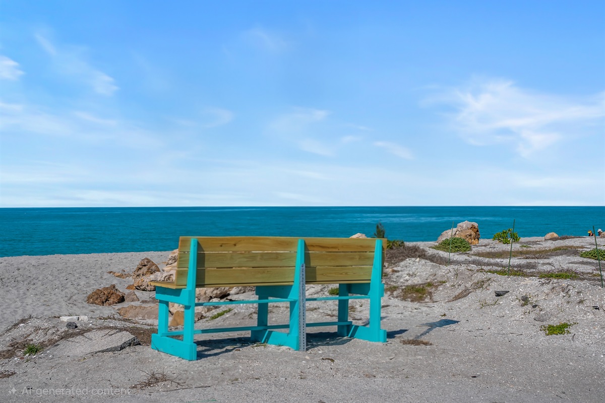 Gulf Beach End of Friendship Lane