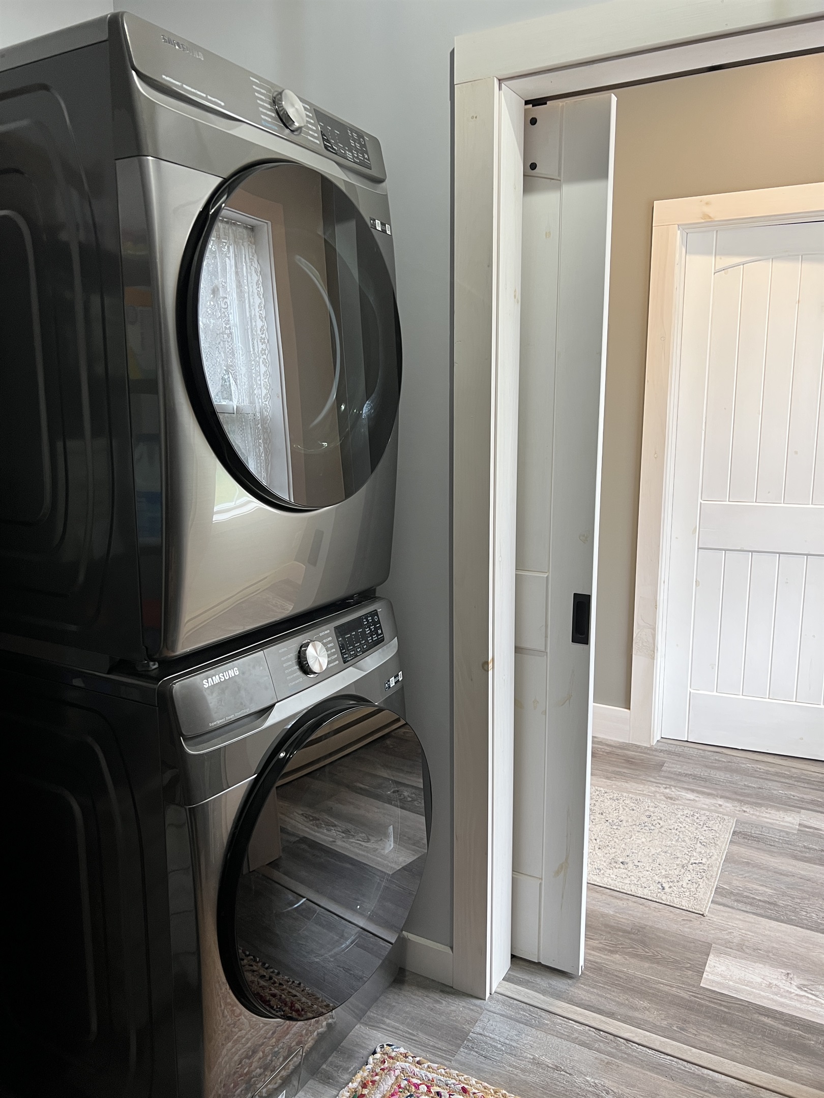 Horse Haven laundry area for guests use.