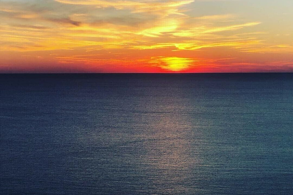 Enjoy this view every afternoon.