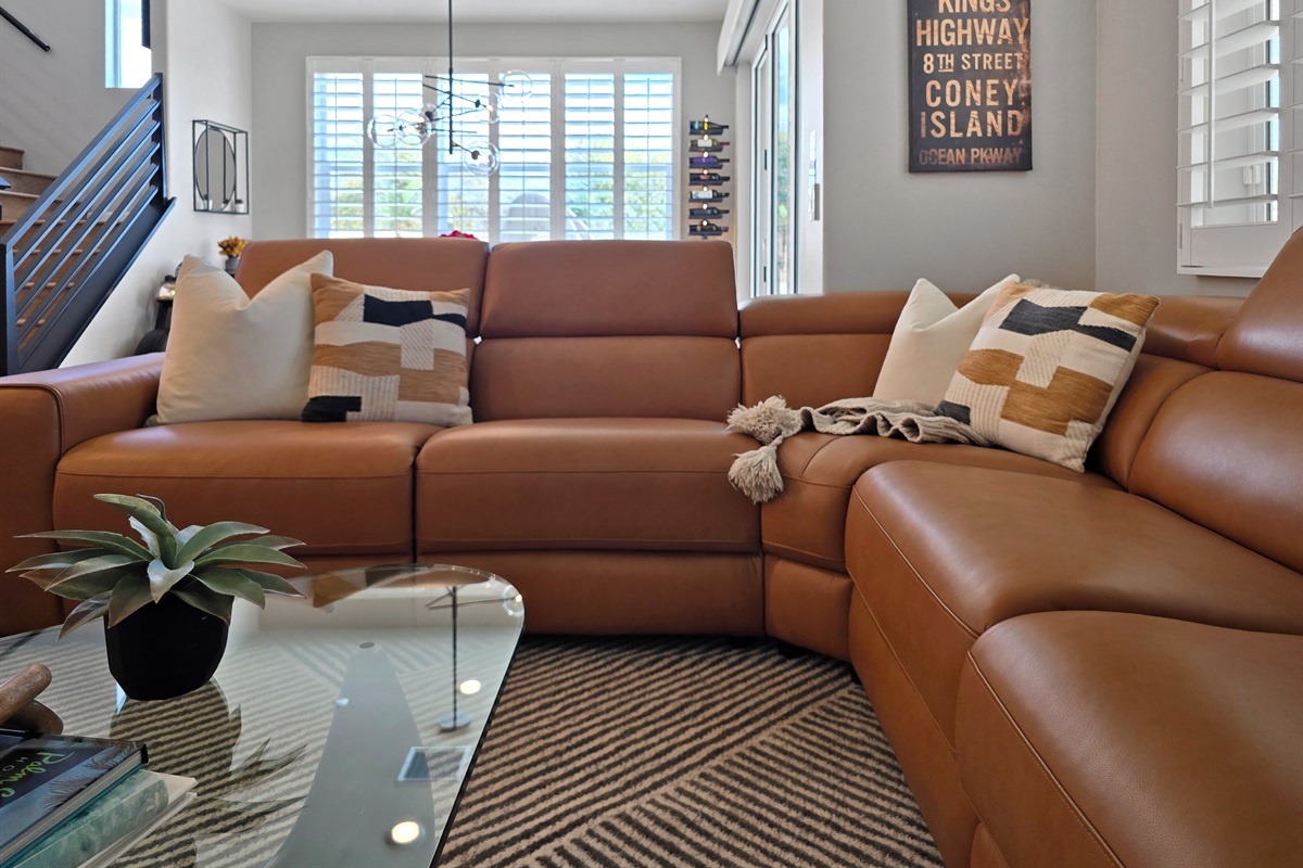 The floor plan features windows throughout for tons of natural light.