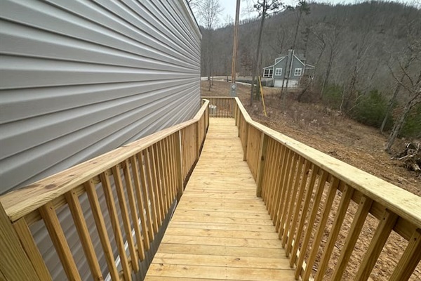 another view of ramp