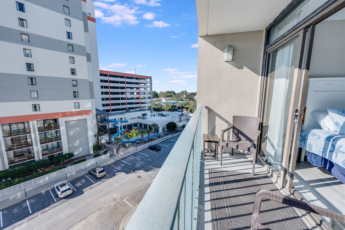 Amazing View from the Balcony!