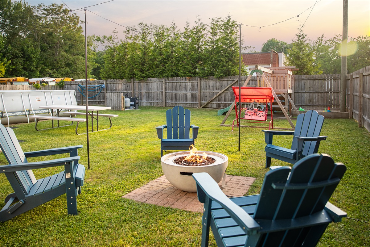 Circle up around the fire pit for s’mores, stories, and laughter that brings everyone together.