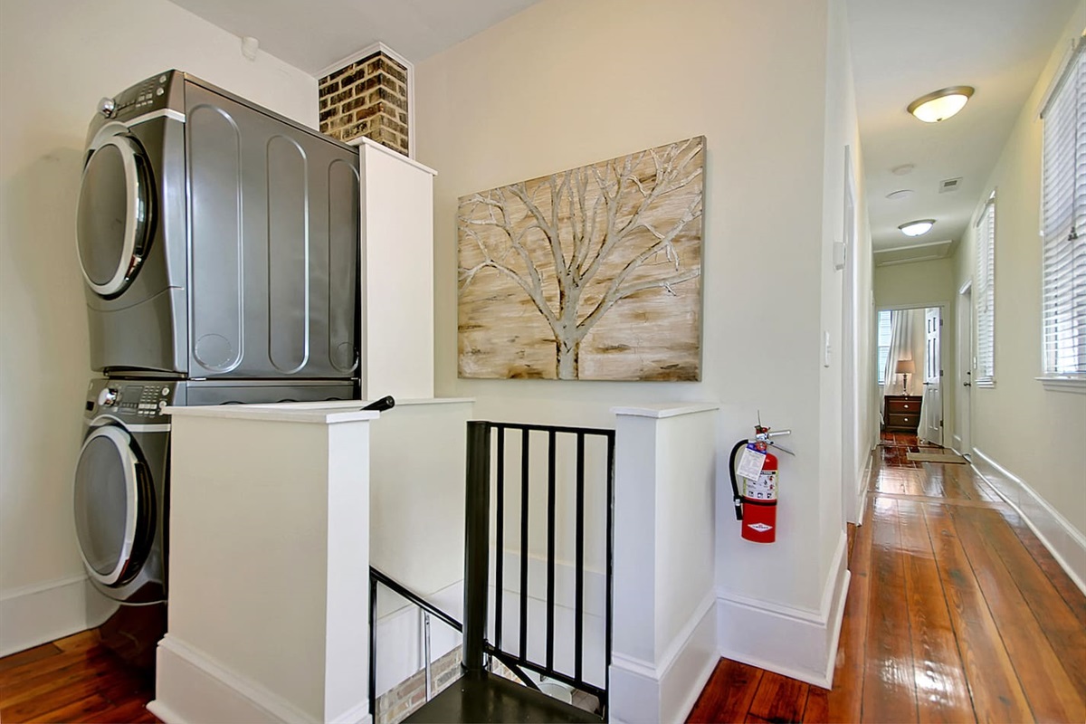 Full-sized washer and dryer