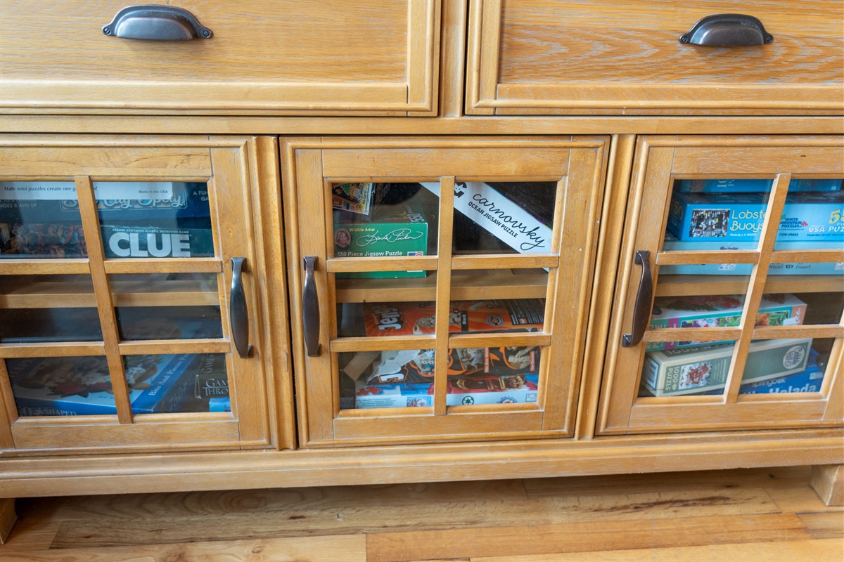 Plenty of board games available!