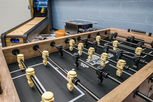 Fast-paced foosball fun for all ages!