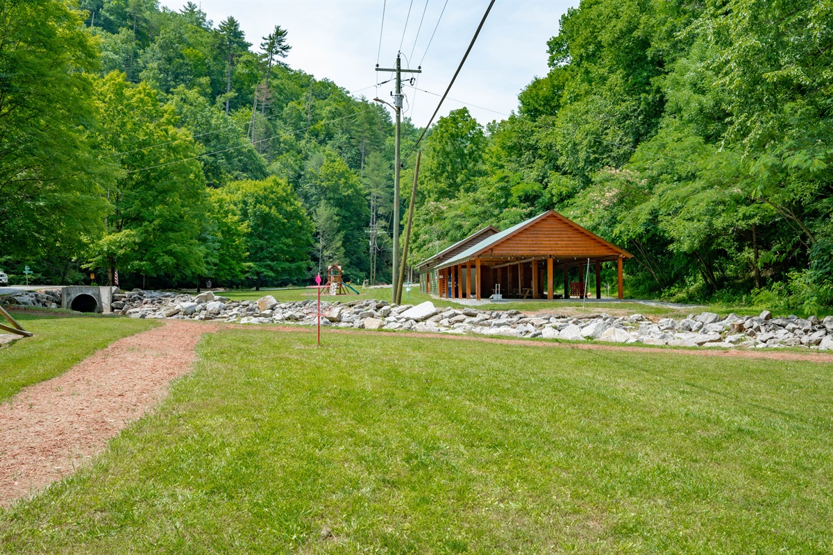A safe and sunny spot for the little ones to burn off energy