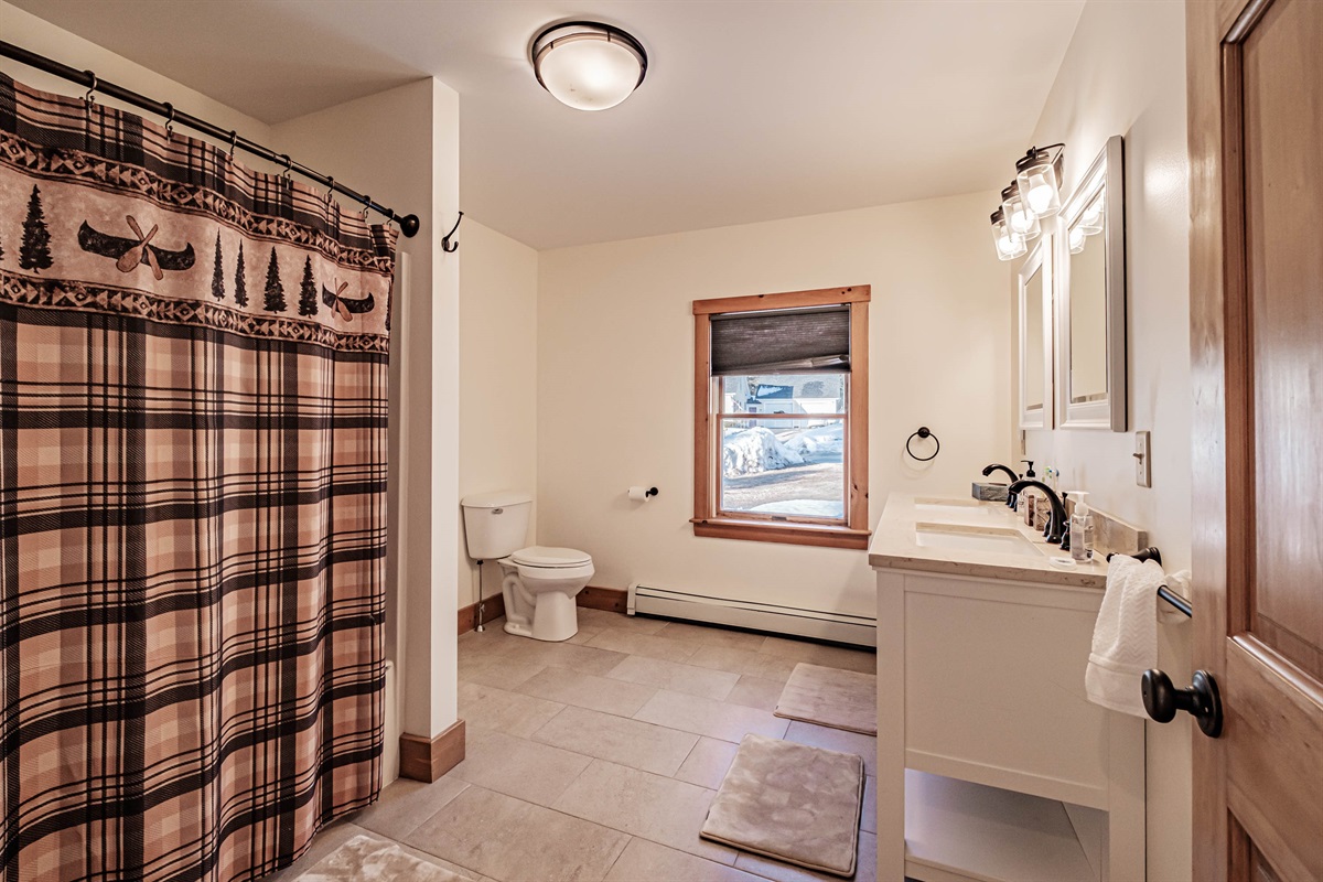 Relax and refresh in your private ensuite with a full tub.