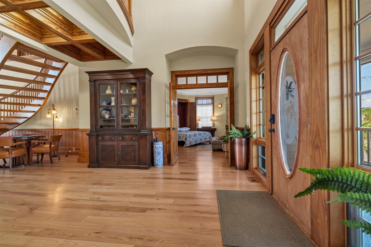 Entryway and View into Guest Bedroom Two