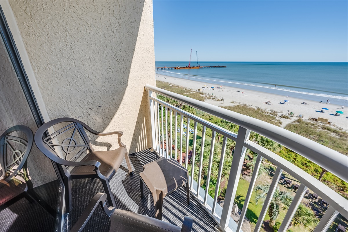 Breathtaking Views from Balcony!