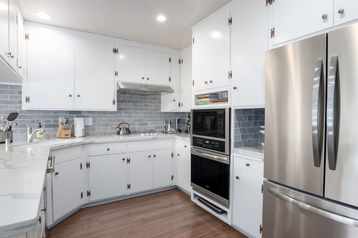 Where culinary magic happens - our modern kitchen awaits!