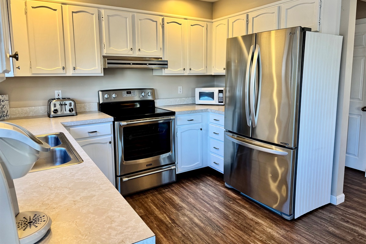 Stainless steel appliances