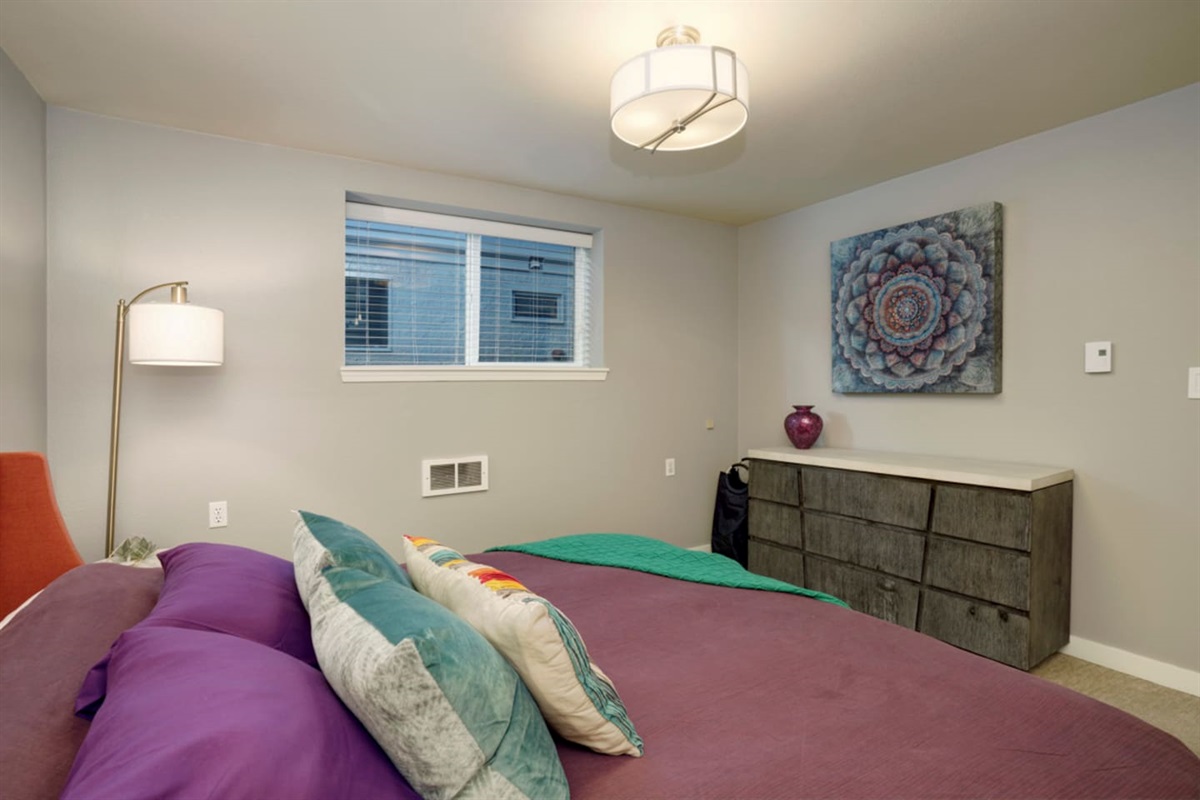 lower level - king bed