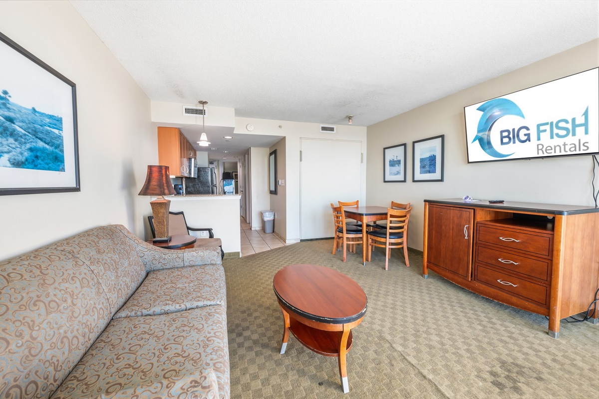 Amazing Living Room with Stunning Views🌊☀️