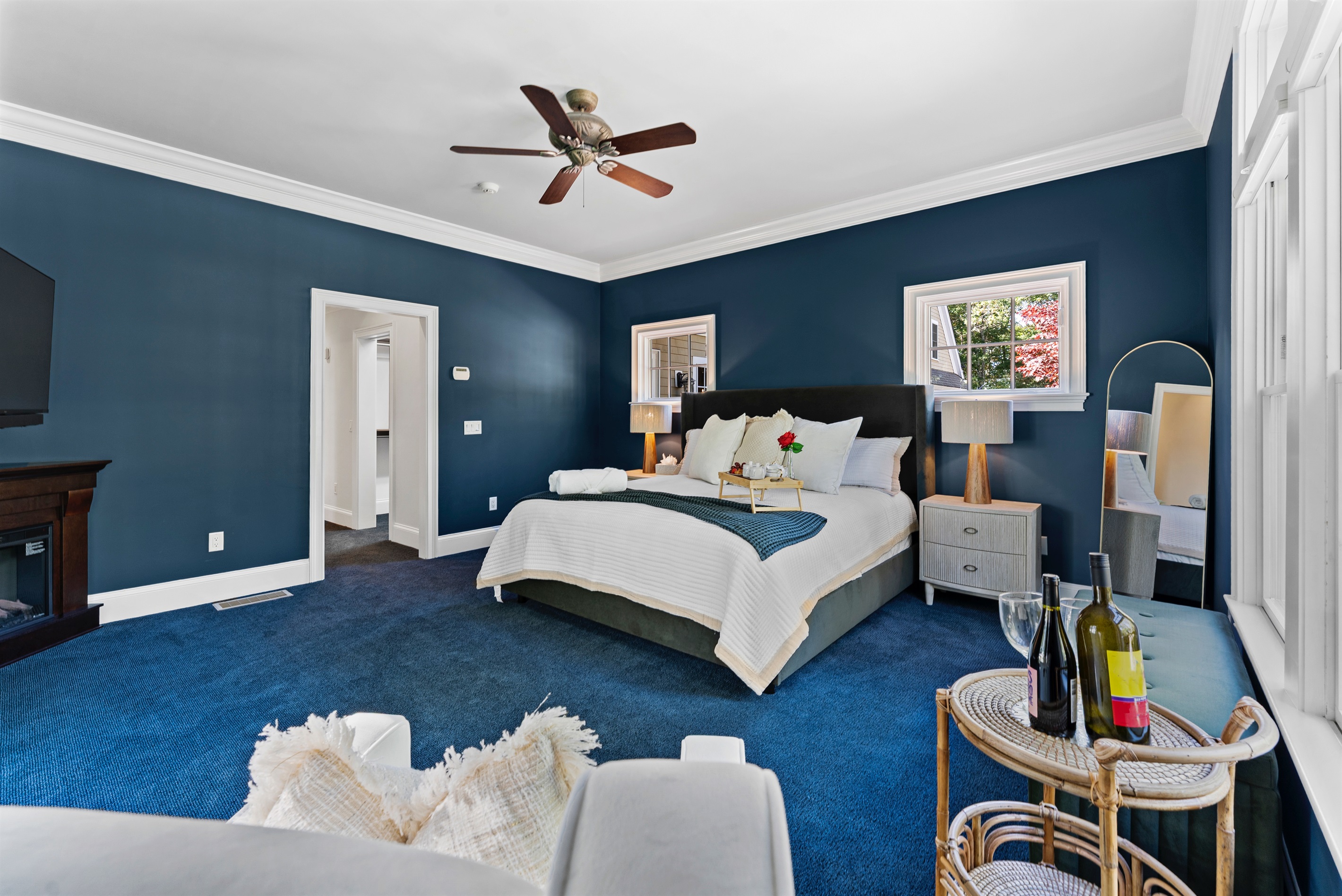 Rest easy in the first bedroom—bright, spacious, and made for slow mornings.