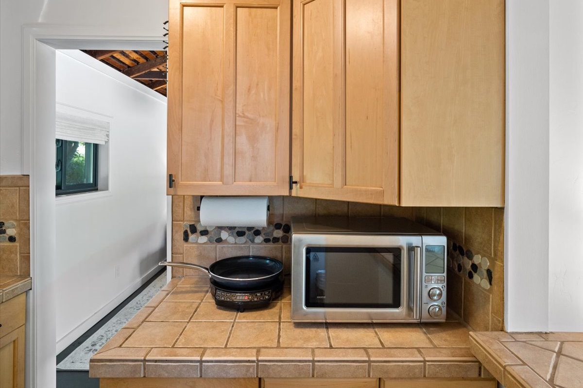 hot plate and microwave/air fryer/convection