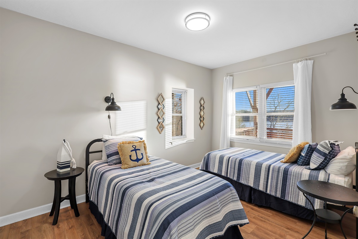 Downstairs Master with Shared Bathroom 