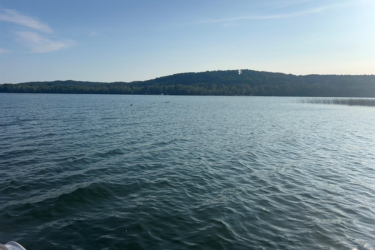 Enjoy Intermediate Lake during your stay. A 1500 acre all-sports water haven.