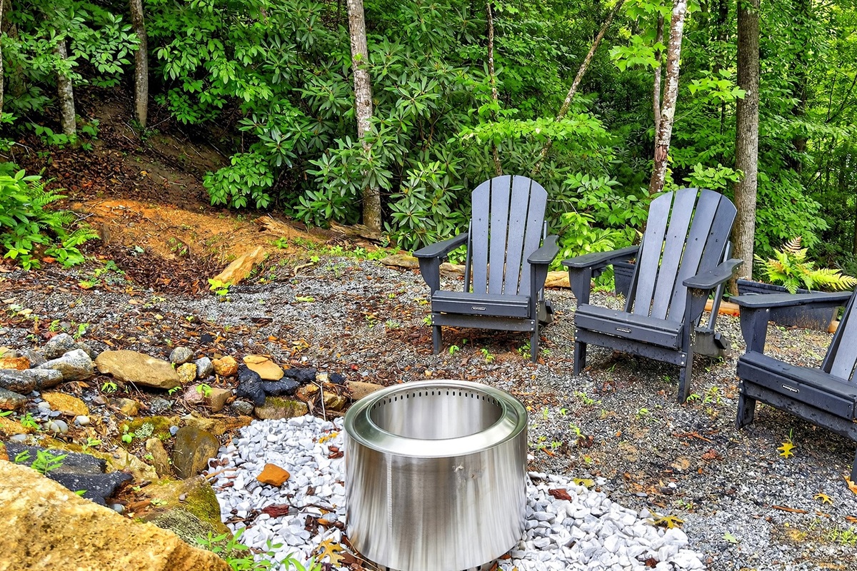 Fire pit area