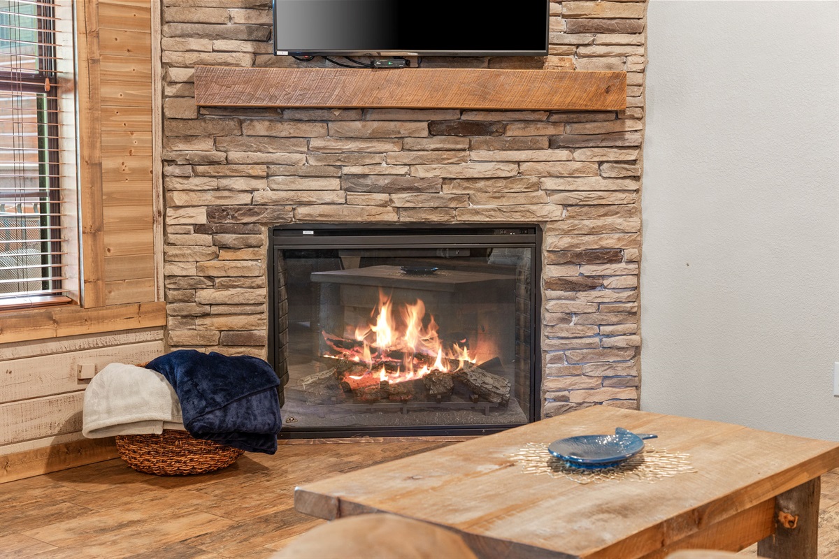 Enjoy the fireplace!!