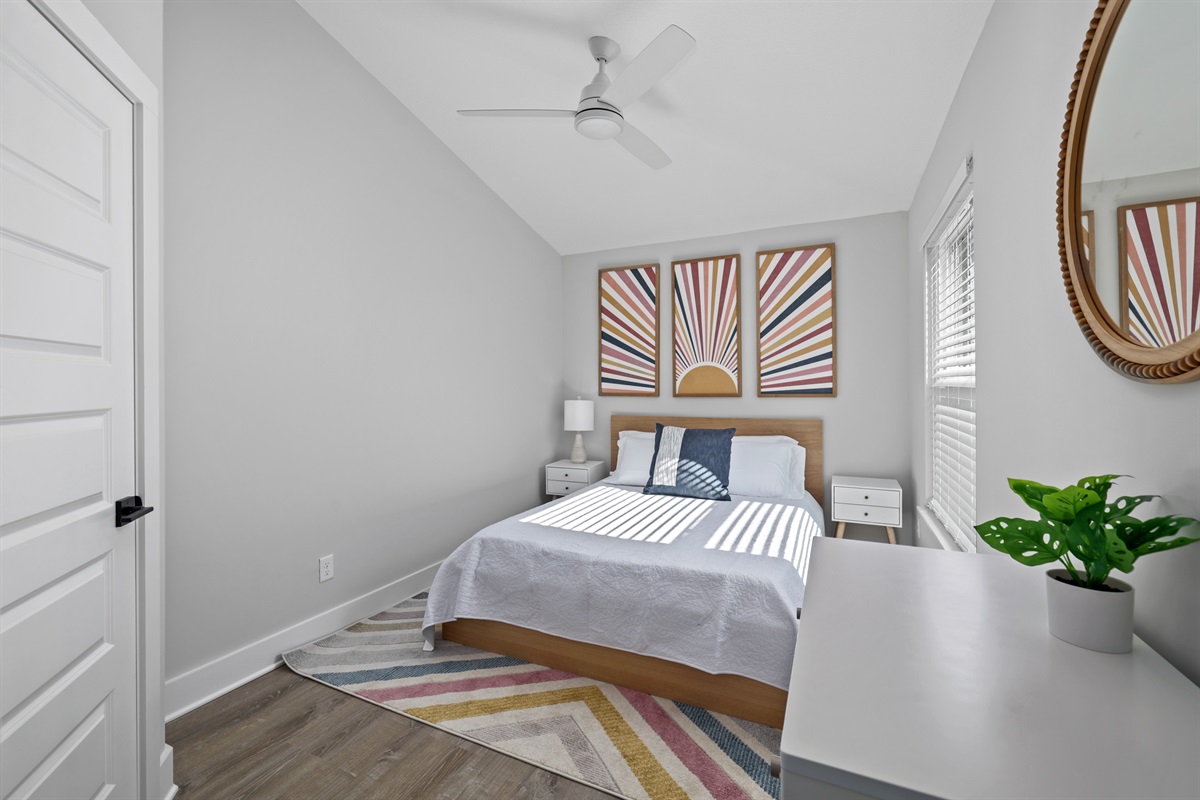 2nd floor Queen sun room 