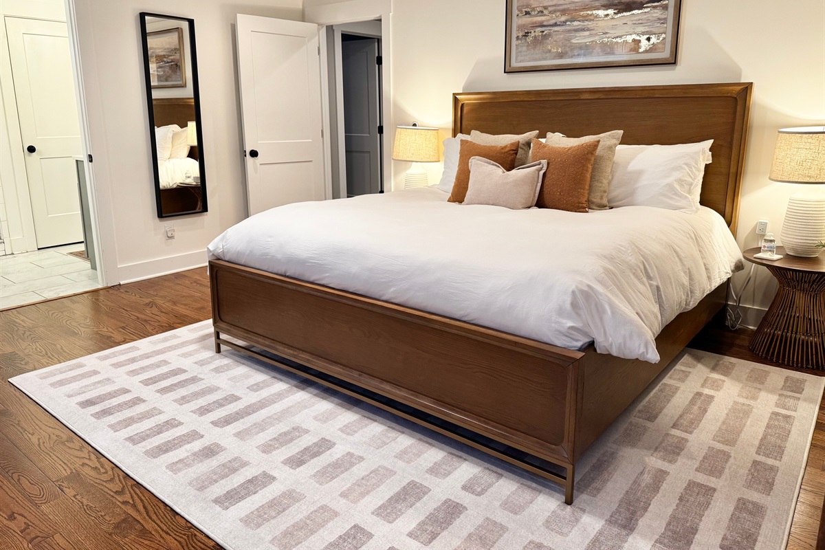 Designed to calm your mind and be a place of true rest.