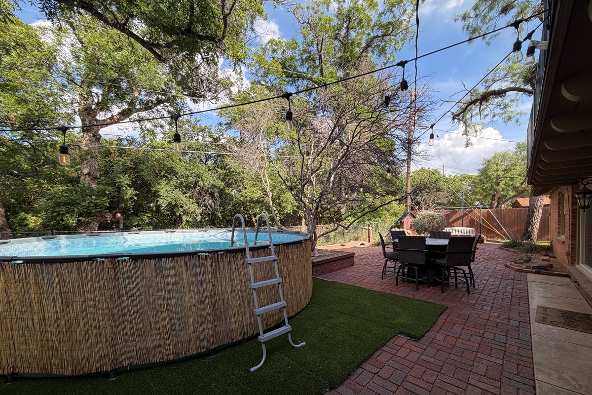 NEW this Summer!  Above Ground POOL added until after Labor Day Weekend!