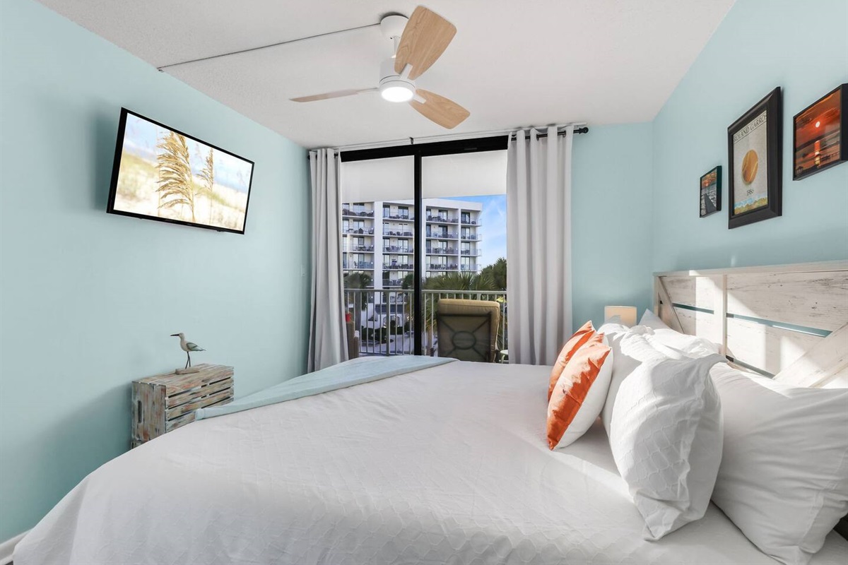 Smart TV in Master bedroom