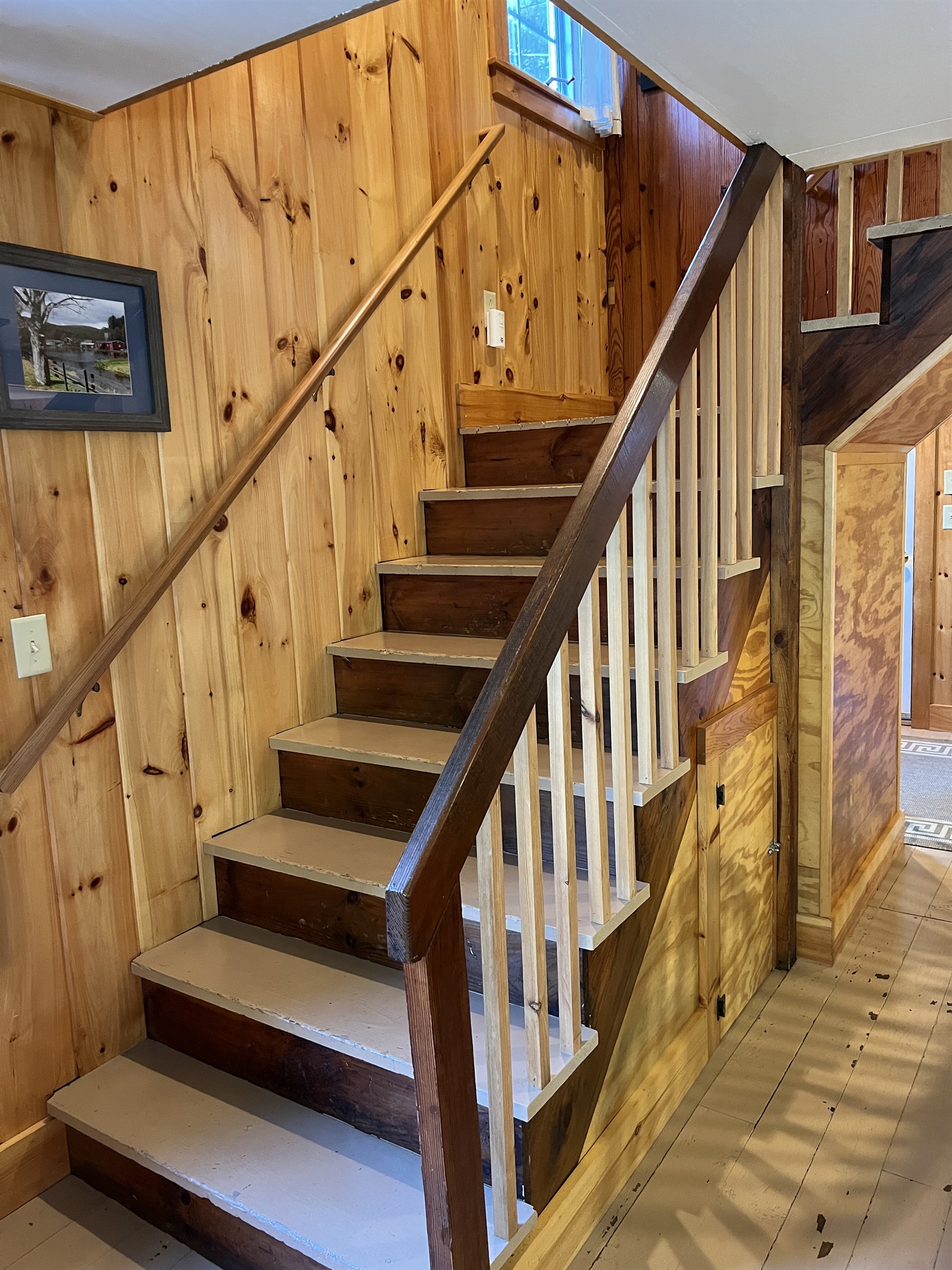 Stairs leading to the 2nd floor.