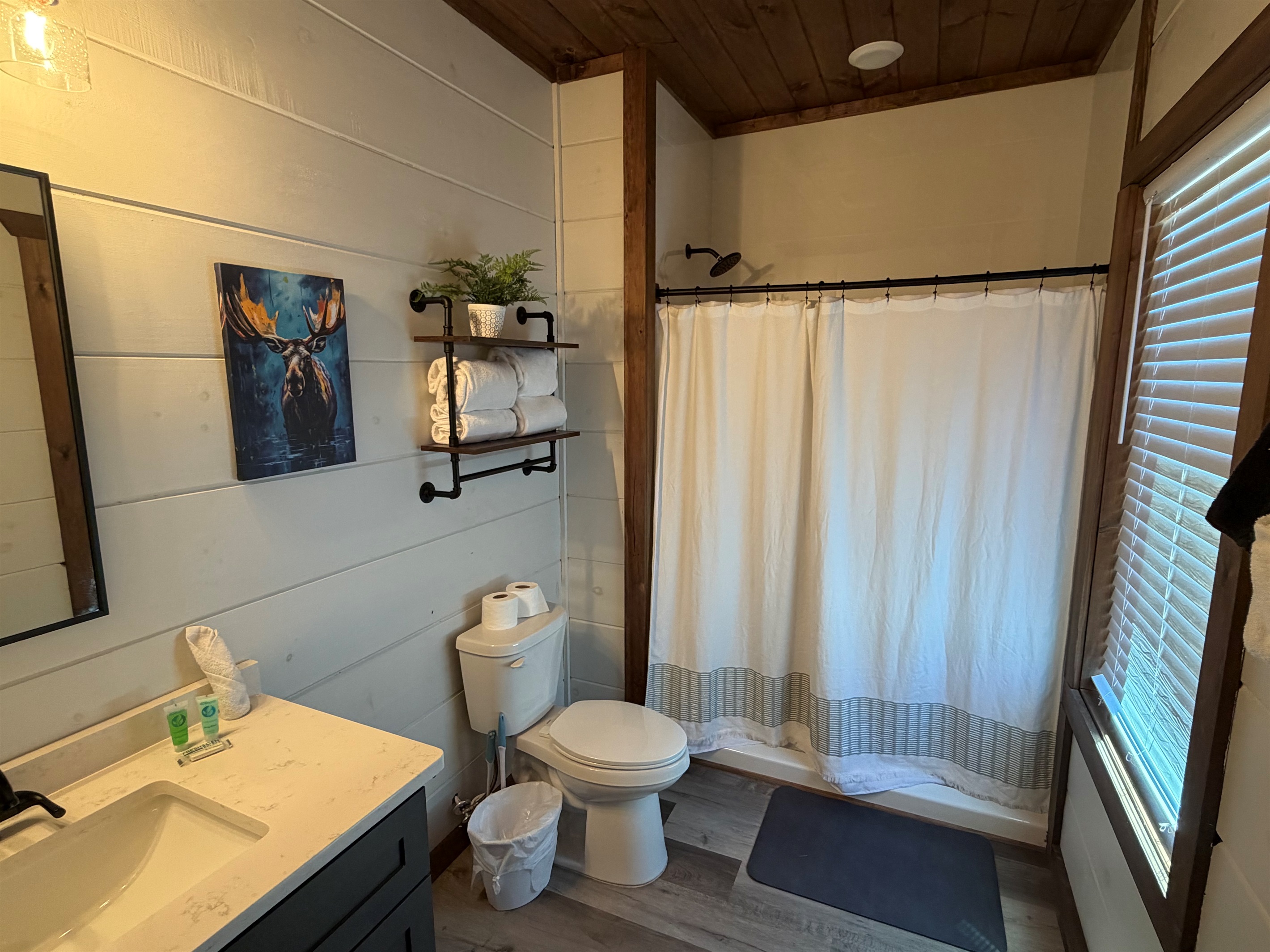 Downstairs King ensuite