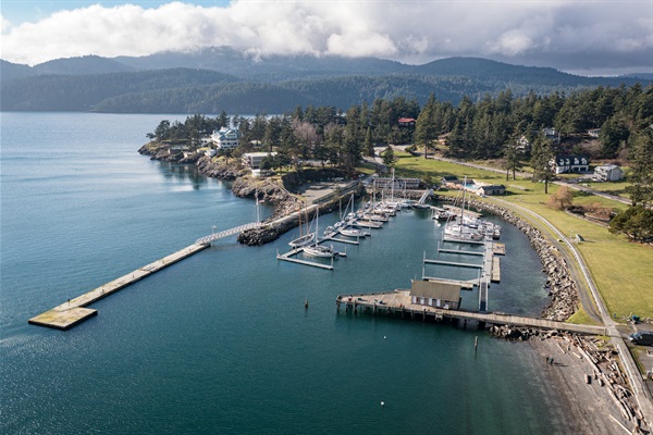 Walk to the harbor or Rosario Resort