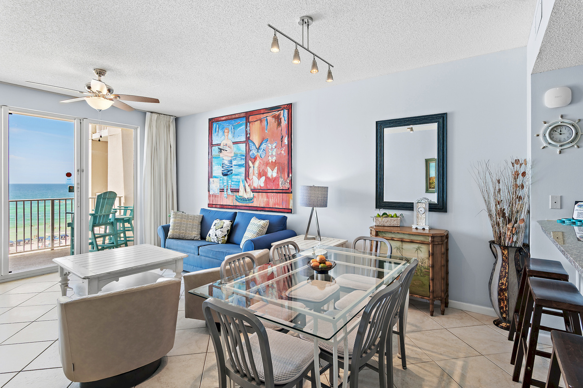 Open Living Space and Gulf View Dining! 